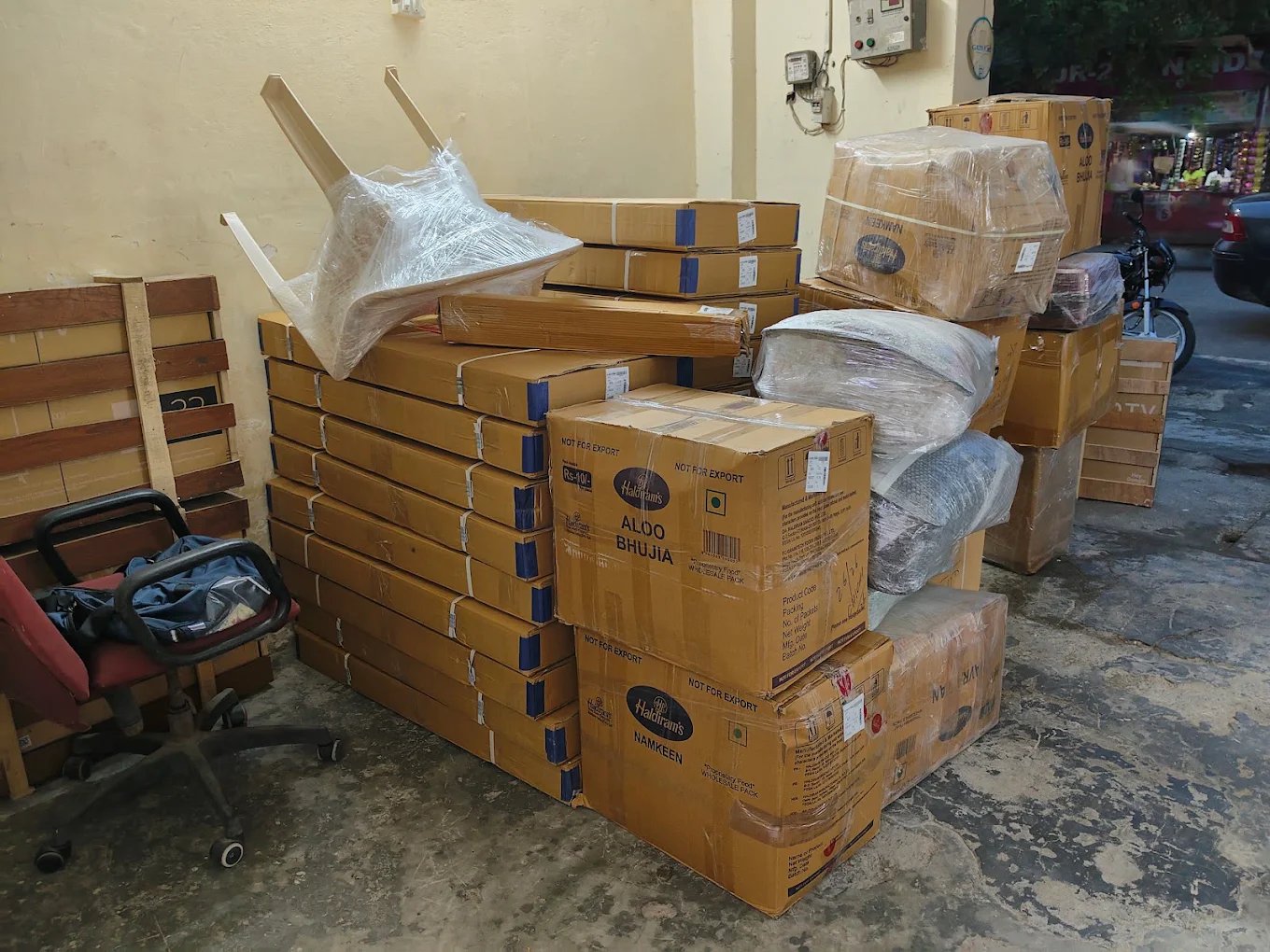 Residential property and moving destination